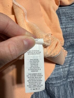 Aerie- Peach Lightweight Cotton Pullover